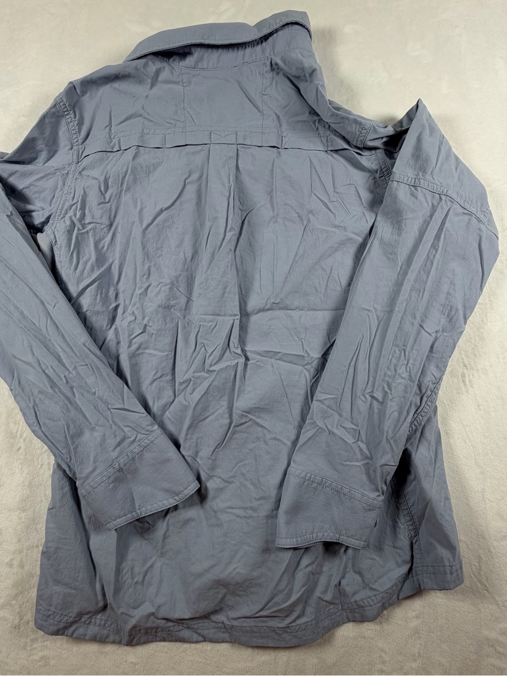 REI women’s Lightweight Long-Sleeve Shirt - Slate Blue - Picture 3 of 3